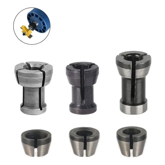 Boquilla 6mm 6.35mm 8mm Trompo Fresadora Carpinteria Makita