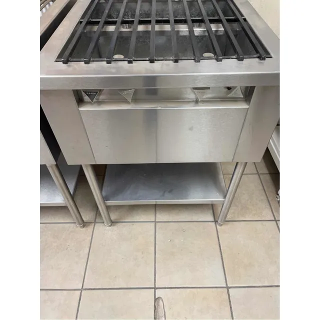 Estufa Multiple Industrial De 4 Quemadores Acero Inoxidable