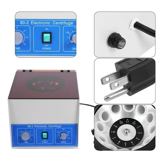 Centrífuga 12 Puestos Para Plasma Belleza