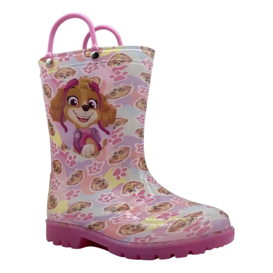 Botas De Lluvia Infantiles Talle 24 Al 29 Paw Patrol