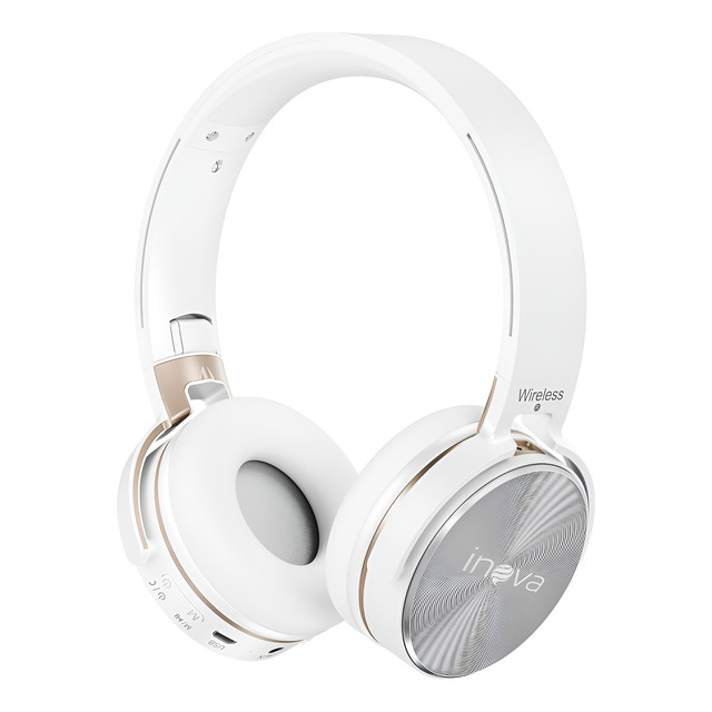 Fone Ouvido Bluetooth Regulável Com Microfone E Redução Ruíd