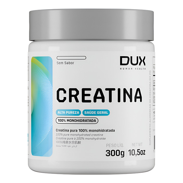 Creatina Dux Nutrition 300gr Monohidratada Pura Sabor Neutro Creatina Dux Nutrition 300gr Monohidratada Pura Sabor Neutro