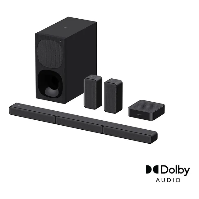 Sony Home Theater 5.1 de Canales Con Parlantes Ht-s40r Color Negro