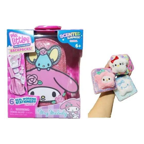 Real Littles Mini Backpack My Melody C/aroma + Regalo