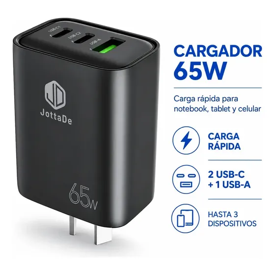 full video: https: Images High Quality Grahic Cargador Tipo C Pro 21 4.3a | MercadoLibre 📦