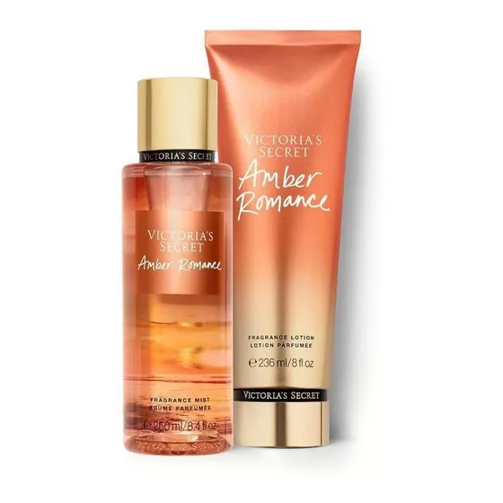 Kit Body Splash + Creme Victoria's Secret Amber Romance