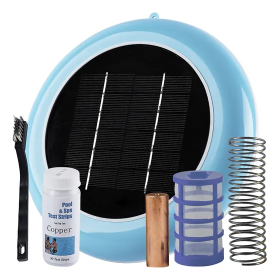 Ionizador Solar Para Piscina Gadnic L130 Monocristalino Menos Cloro Antisarro