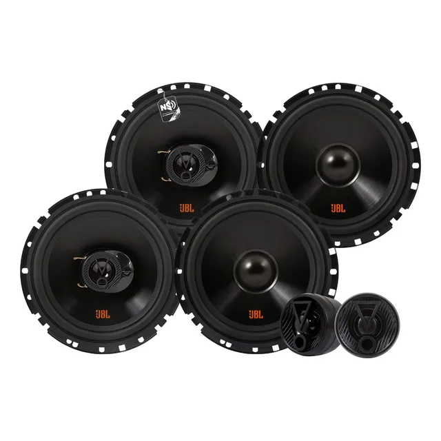 Kit 4 Falantes Jbl 6 Pol Kit 2 Vias 62vfx55 + 6trfx55 220w