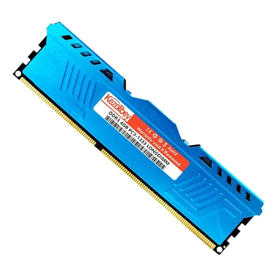 Memória Ddr3 4gb 1333mhz Compatível C/ 1066mhz Gamer 775