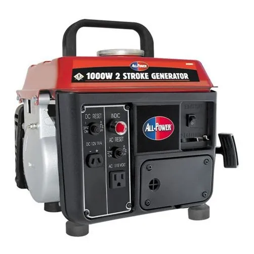 Generador Portatil A Gasolina Planta Electrica All Power1000