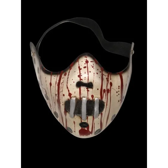 Mascara Bozal De Hannibal Lecter Halloween Drisfraces