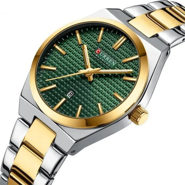 Reloj Curren 8439 Hombre Acero Plateado Original