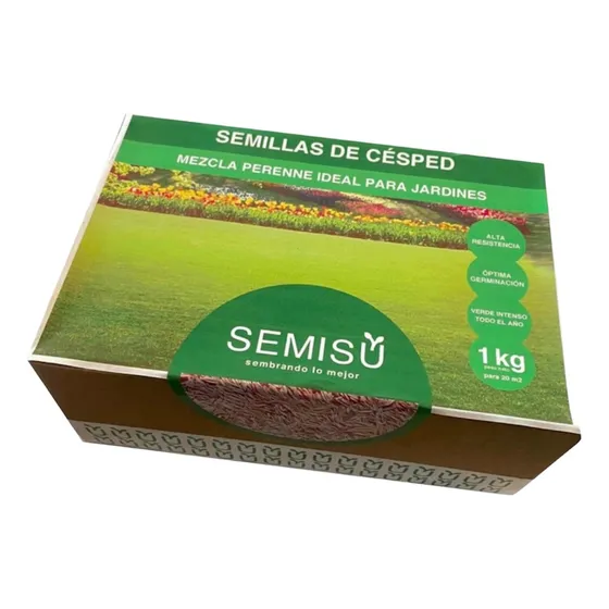 Semillas Césped Perenne - Mezcla Jardines - Mix 4 Estaciones