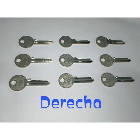 Llave En Blanco Cisa Derecha E Izquierdo