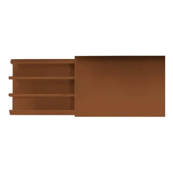 Piso Canal Kalop 48x13mm Tira 2 Metros Simil Madera