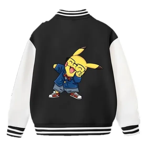 Chaqueta De Béisbol Con Estampado Pokémon Hot