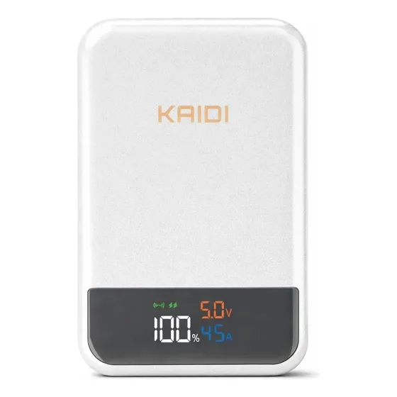 Carregador Magnético Pd Portátil Power Bank Indução 10000mah
