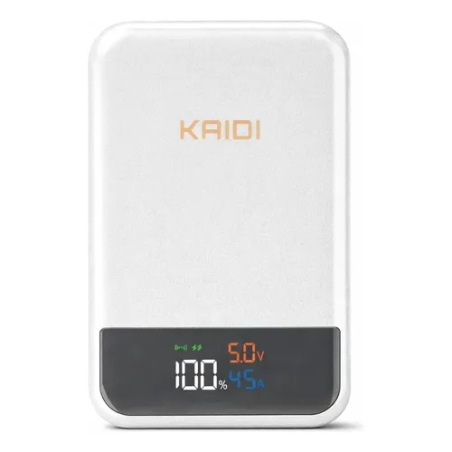 Carregador Magnético Pd Portátil Power Bank Indução 10000mah Branco