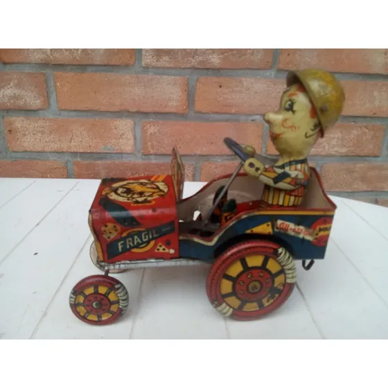 Antiguo Jeep Loco Halcón Vispa Ind. Arg. Parchecito Sin Caja