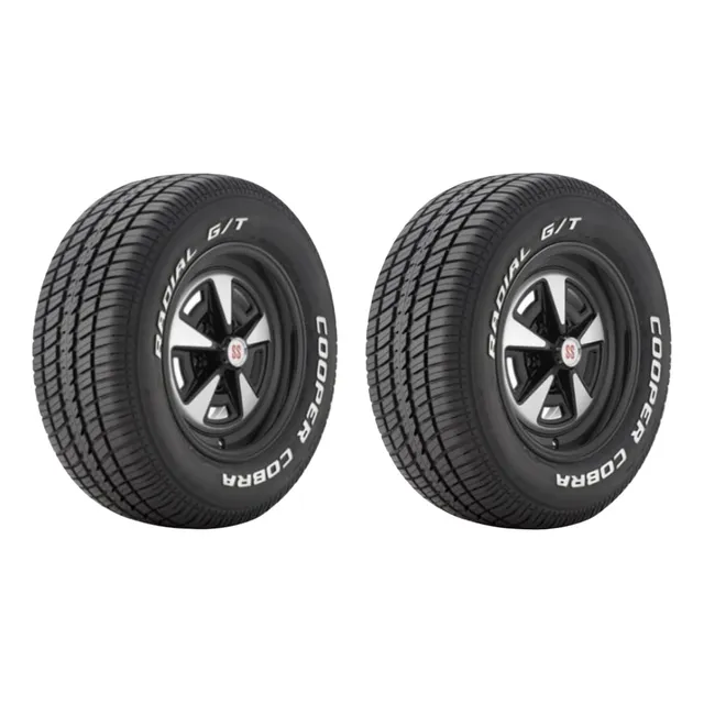 Kit 2 Pneus Cooper Cobra 255/70r15 Gt Radial 108t L/ Brancas