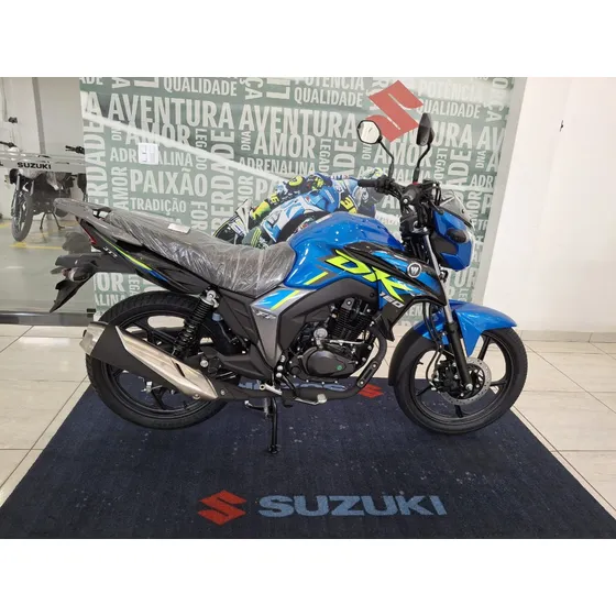 Haojue Dk160 Cg Fan 160 Azul A Pronta Entrega
