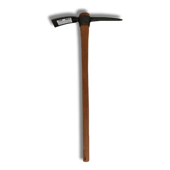 Picareta Alvião Forjado Com Cabo Madeira 90cm Profissional