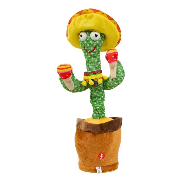 Cactus Bailarín Repetidor De Voz Musical Infantil Juego