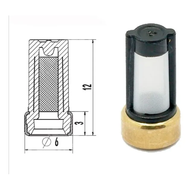 Micro Filtros . Inyectores. Mazda Ford Bmw 11001 (100 Pcs)