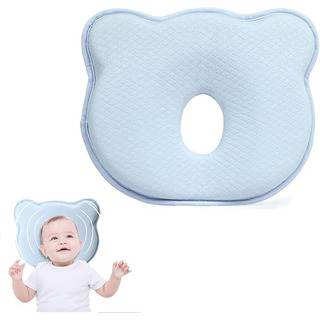 Almohada Para Bebe Memory Foam Prevenir Cabeza Azul Almohada Para Bebe Memory Foam Prevenir Cabeza Azul