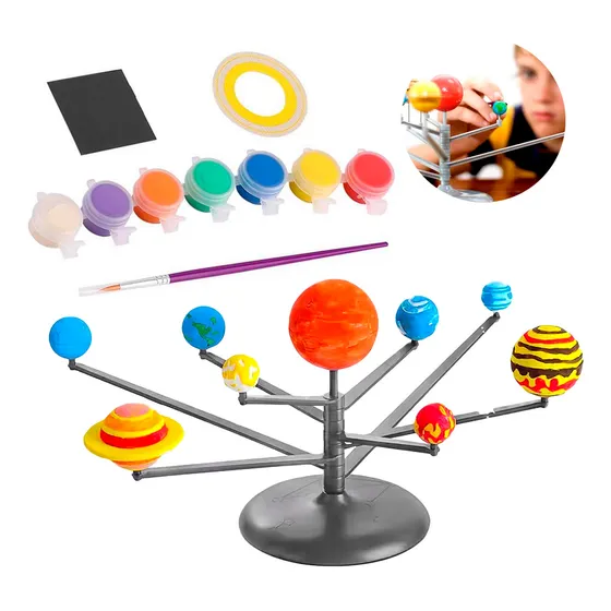 Brinquedo Educacional Sistema Solar Planetário