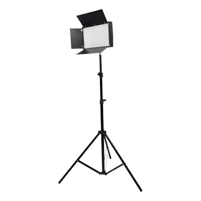 Panel Fotografía Luz Led Lámpara Profesional + Trípode
