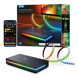 Govee Hdmi 2.1 Sync Box 2, Ai Sync Box With Tv Backlight, Ad Govee Hdmi 2.1 Sync Box 2, Ai Sync Box With Tv Backlight, Ad