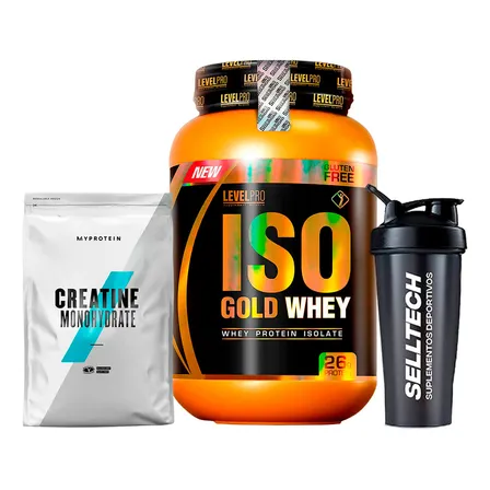 Iso Gold Whey 2.43lb Rich Chocolate+creatina Myprotein 250gr Iso Gold Whey 2.43lb Rich Chocolate+creatina Myprotein 250gr