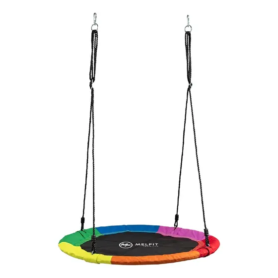 Hamaca Columpio Circular Colgante Melfit Niños Juegos Color Multicolor