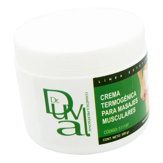 Dr Duval Crema Termogénica Para Masajes Musculares 500gr
