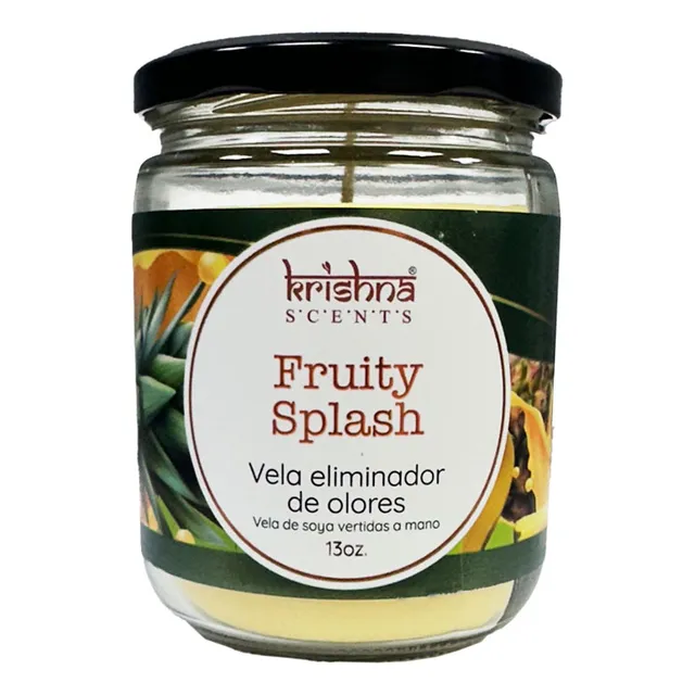 Vela Aromática Elimina Olores Krishna Scents