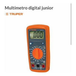 Multimetro Digital Truper Para Electricista Electrónica Multimetro Digital Truper Para Electricista Electrónica