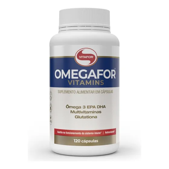 Omegafor Vitamins 120 Cápsulas Vitafor