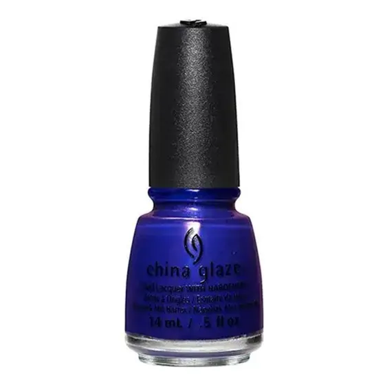Esmalte De Uñas China Glaze Combat Blue Azul Mate 14ml