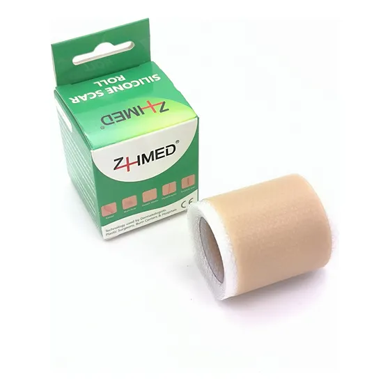 Parche De Gel Silicona Para Cicatrices Cinta 4cm X 100cms