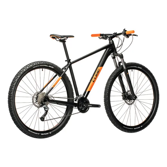Bicicleta Mtb Cube Hardtail Aim Sl 29 18 Velocidades Cuadro 18 Frenos Disco Hidraulico Color Black Orange