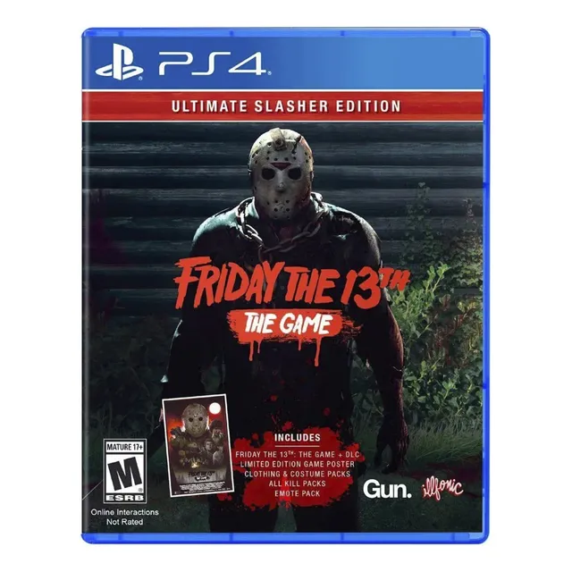 Juego Viernes 13 Para Ps4 Playstation 4 En Físico Y Sellado