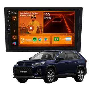 Kit Multimídia Android 2gb+64gb 9p Actross 2021 A 2023 Wi-fi Preto