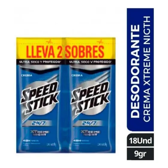 Desodorante Speed Stick 36 Sobres De 9gr