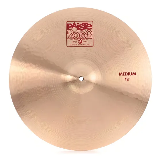 Paiste 2002 Medium Crash 18 Mc18 Diâmetro 18