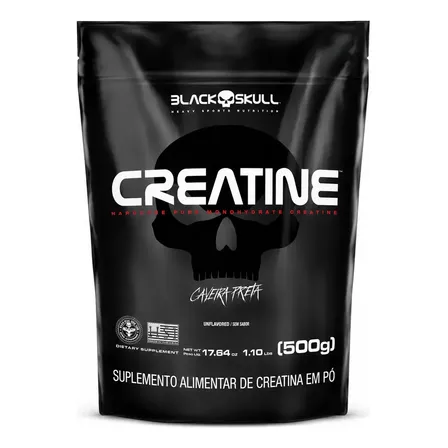 Creatina Monohidratada Black Skull Refil 500g