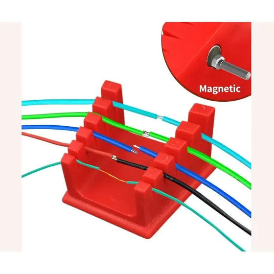Base Soporte Magnética Para Soldaduras De Cables Con Estaño