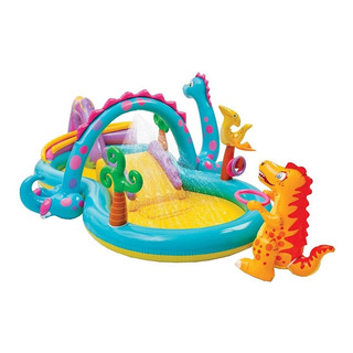 Alberca Inflable Infantil De Dinosaurios Tobogan, Intex Msi Alberca Inflable Infantil De Dinosaurios Tobogan, Intex Msi
