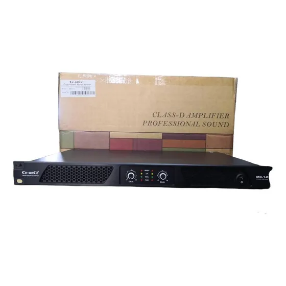 Amplificador Ce-ance Mx-1.0 2 Canales 1000w