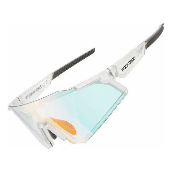 Gafas De Ciclismo Fotocromáticas Rockbros Sp291 Rojo Transparente